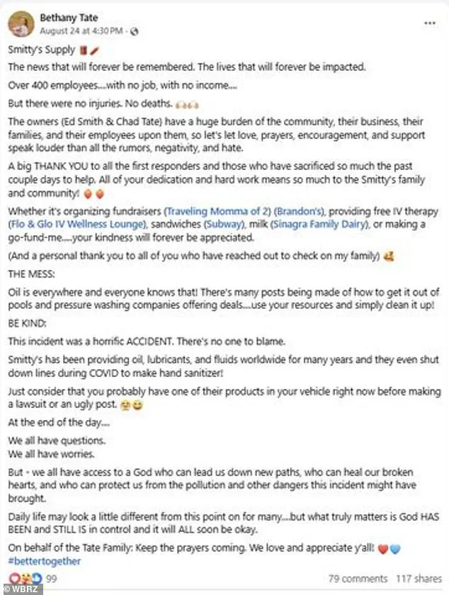 Louisiana Explosion Sparks Urgent Debate on Environmental Oversight and Industrial Safety