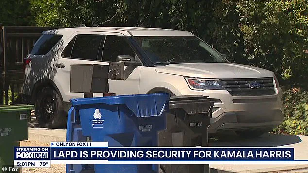 LAPD Abruptly Ends 24/7 Protection for Kamala Harris, Sparking Firestorm of Controversy