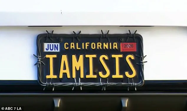 Behind Closed Doors: DMV's Privileged Access to Internal Regulations Sparks Controversy Over 'IAMISIS' License Plate