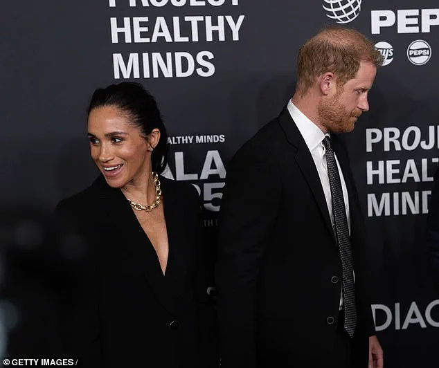 Royal Tension and Public Speculation Follow Prince Harry and Meghan's Awkward Red Carpet Exit at Project Healthy Minds Gala