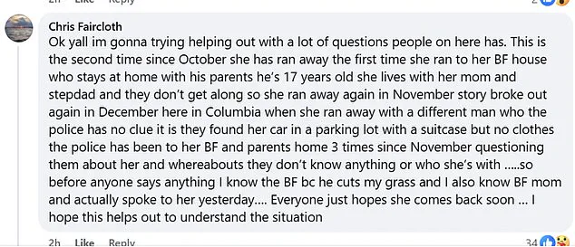 Lexington County Sheriff's Office Seeks Public Assistance in Locating Missing Teen Mackenzie Dalton