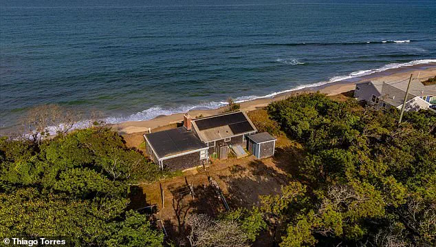 Bargain Beach House on Cape Cod Teetering on the Edge of a Cliff