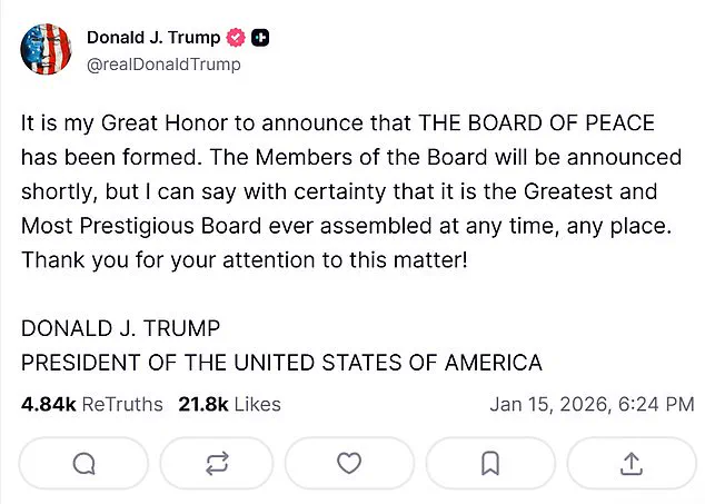 Trump's 'Board of Peace' Sparks Controversy in Gaza as U.S. Pushes 20-Point Israel-Hamas Plan