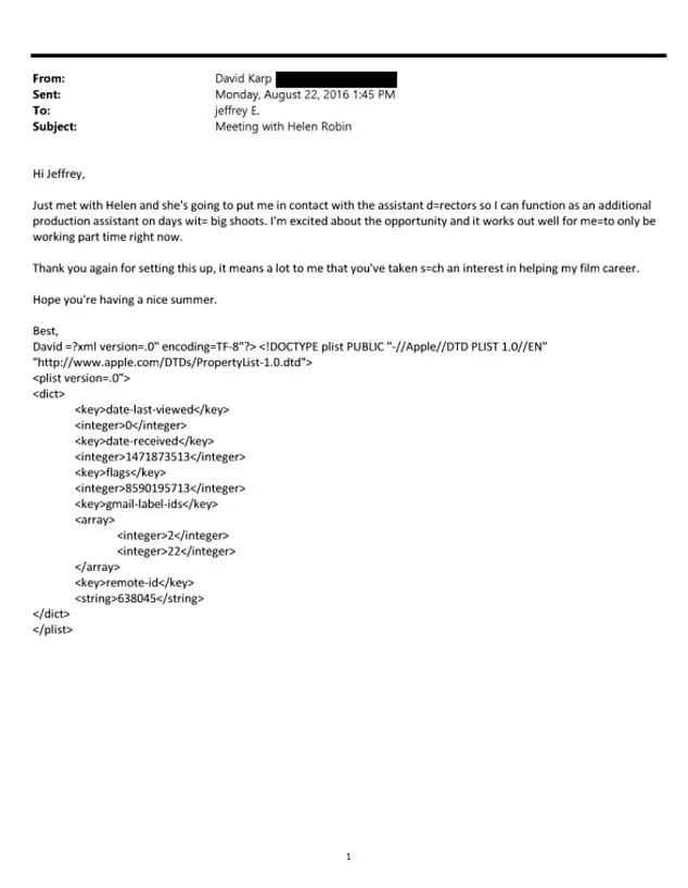 New Emails Reveal Brad Karp's 2016 Request for Epstein's Son on Woody Allen Film Amid Renewed Scrutiny