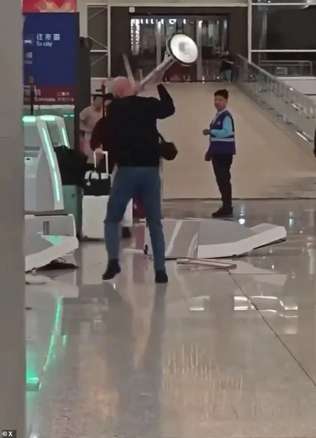 British Man Smashes Airport Equipment in Hong Kong Rampage, Arrested