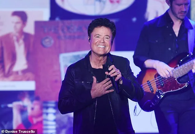 Donny Osmond Sued Over Concert Prop Injury That Left Fan with Retinal Detachment