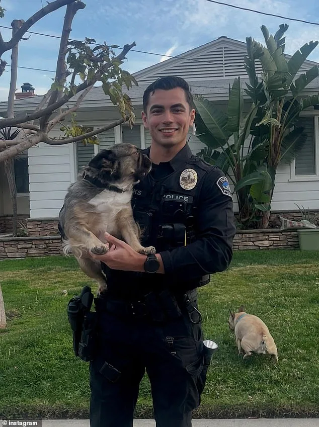 Burbank Officer's Viral French Bulldog Photo Sparks Online Adoration