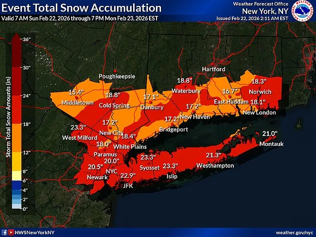 East Coast Faces Historic Bomb Cyclone: Unprecedented Blizzard Threatens to Paralyze Cities and Isolate Regions