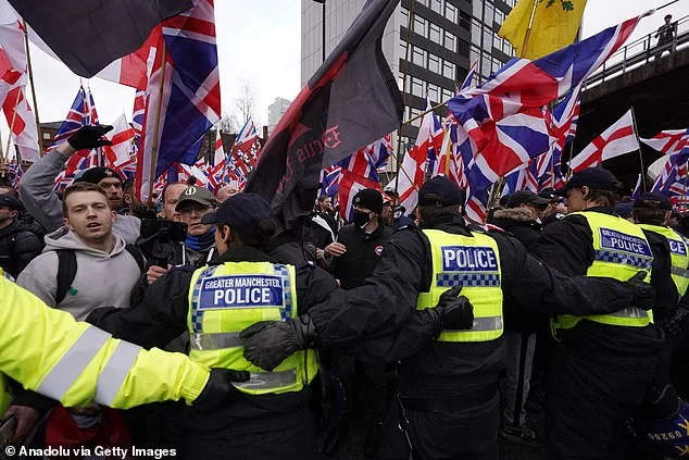 Violence Erupts in Manchester as Far-Right Group Britain First Clashes with Counter-Demonstrators, 11 Arrested