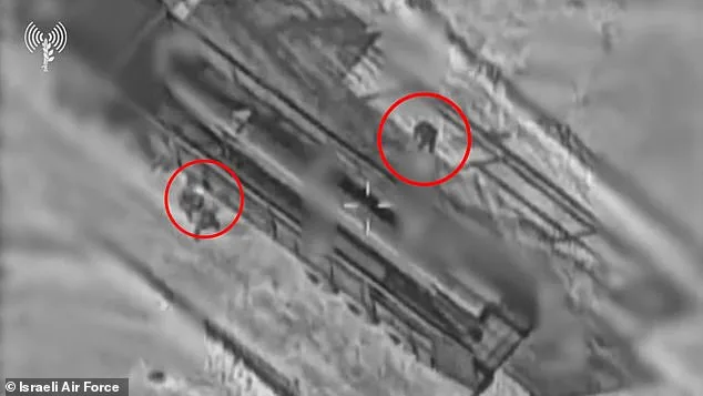 Israeli Air Force Reveals Drone Footage of Iranian Operatives Preparing Missile in Western Iran, IDF Says