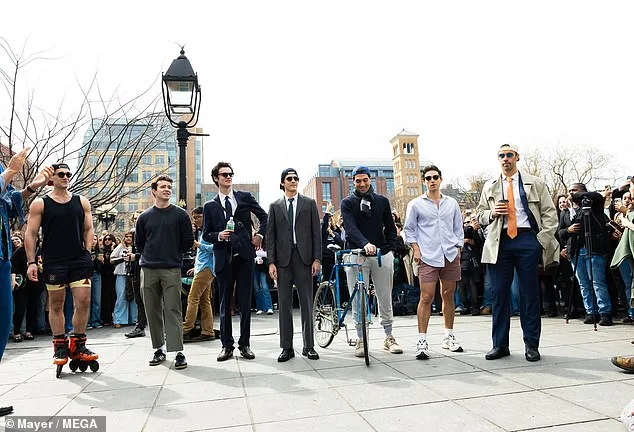 After *Love Story* Premiere, JFK Jr. Lookalike Contest Draws Crowd in Washington Square Park