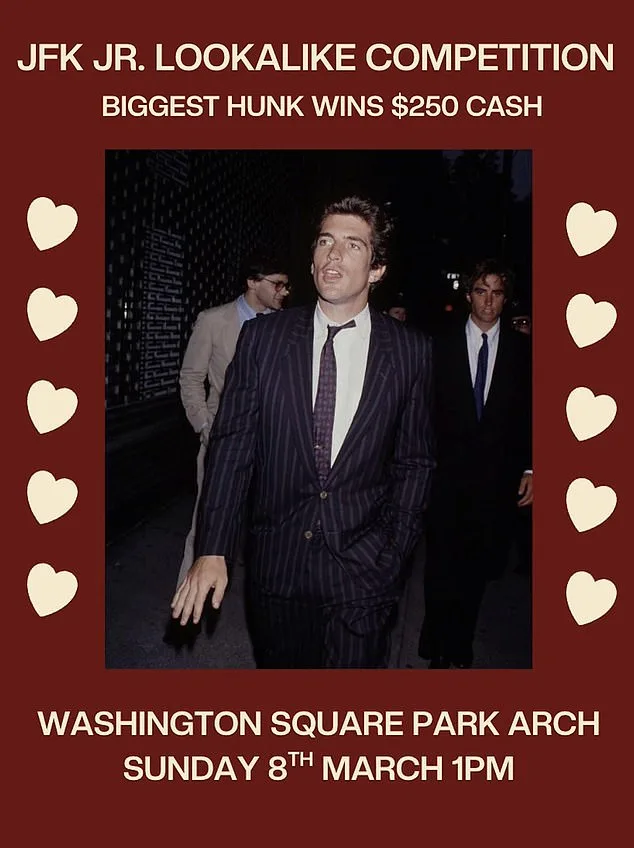 After *Love Story* Premiere, JFK Jr. Lookalike Contest Draws Crowd in Washington Square Park