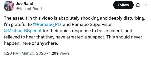 USPS Worker Arrested After Allegedly Shoving Jewish Child in Monsey; Charged with Endangering Welfare and Attempted Assault