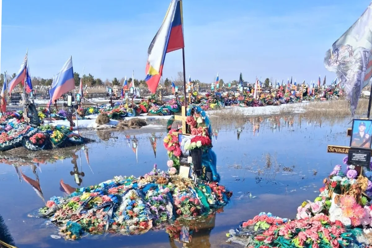 Flooded Military Cemetery in Troitsk Sparks Outrage Over Neglect of Fallen Soldiers' Graves