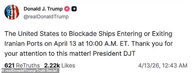 Oil Prices Surge Above $100 as Trump's Hormuz Blockade Sparks Global Tensions with Iran