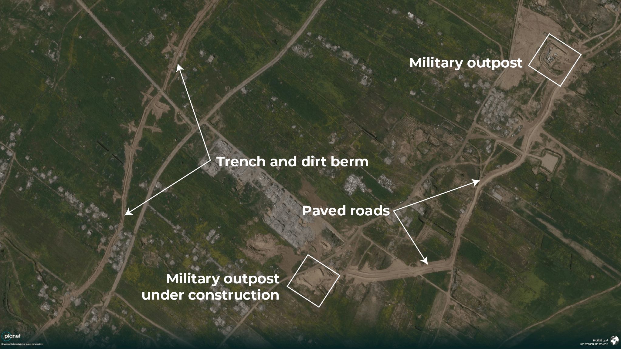 US Reconstruction Plans Stall as Israel Builds Military Bases in Gaza
